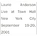 Live At Town Hall - New York