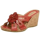  : Clarks Women's Hummingbird Wedge Sandal,Rust,5 M