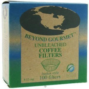 Beyond Gourmet - Unbleached Coffee Filters Basket Style - 100 Filter(s) ( Multi-Pack)