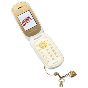 Alcatel - Miss Sixty - Téléphone mobile - Sans branding opérateur - Blanc (Import Allemagne)
