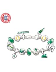Oregon Ducks #1 Fan Charm Bracelet: Go Ducks! by The Bradford Exchange