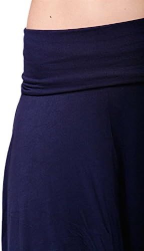 Misses Fold Over Gaucho Midi Pants