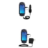Essential Kit for the Sony PSP - includes Car and Wall Charger with Rapid Charge Technology - Gomadic Brand w/ TipExchange Technology
