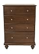 Offspring Violet 4 Drawer Chest, Cocoa Offspring Violet 4 Drawer Chest, Cocoa