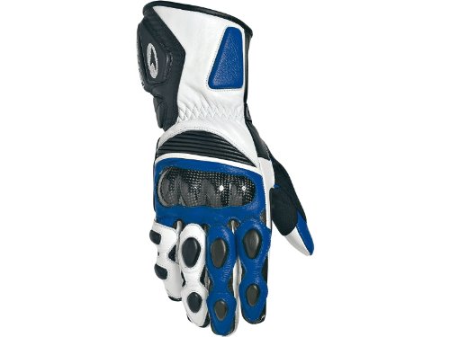 Axo MS4L0005 Handschuhe KR8, schwarz-weiss-blau-M Preisvergleich