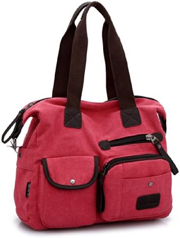 Cgecko I-1926 Leisure Canvas Top Handle Cross Body Bag For Women & Men