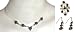 Necklace and Ring Set Sterling Silver Amethyst Jewelry