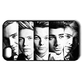 CTSLR Music & Singer Series Protective Hard Case Cover for iPhone 4 & 4S - 1 Pack - One Direction - The Headshot of One Direction