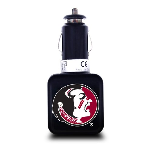 NCAA Florida State Seminoles Dual USB Car Charger 