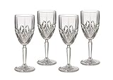 Marquis by Waterford Brookside 8-Ounce Footed Wine Goblets, Set of 4