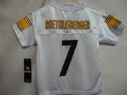 Ben Roethlisberger Pittsburgh Steelers White Mid-Tier NFL Kids Jersey