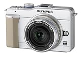 OLYMPUS マイクロ一眼 PEN E-PL1パンケーキレンズキット ホワイト E-PL1 PKIT WHT (メーカー受注販売モデル)