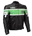 First Racing F-7 Lime Green Armored Sportbike Jacket (X-Large)