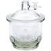 Kimble Kimax 21200-160 Glass Large Desiccator with Detachable Stopcock Valve, 160mm ID, 255mm Height, 140mm Plate Size