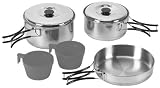 Stansport Stainless 2 Person Cookset