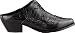 Womens Dingo Durable Slip On Leather Fashion Clog Shoes