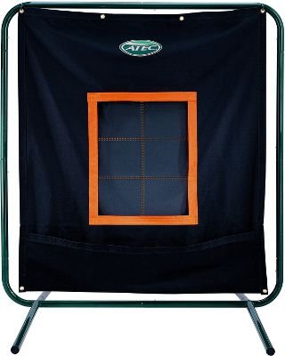 Atec Pitchers Practice Screen And Stand Combo - Baseball Cages & Screens