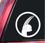 Wolverine X-men Vinyl Decal Sticker - White