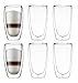 Bodum Pavina Double-wall Insulated 15-ounce Glasses - (Set of 6)