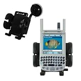 PalmOne Treo 270 Flexible Car Windshield Holder - Gomadic Brand