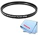Tronixpro 62mm Pro Series High Resolution Digital Ultraviolet UV Protection Filter + Tronixpro Microfiber Cloth
