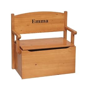 Bench Toy Box by Little Colorado by Little Colorado