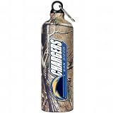 NFL San Diego Chargers 32-Ounce Open Field Aluminum Water Bottle