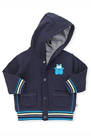 Pure Cotton Hooded Monster Motif Jacket