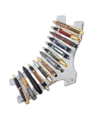 13 Pen Acrylic Crescent Pen Stand Display **NEW/REVISED**