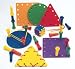 Lauri MULTI-ACTIVITY SHAPES 6 Shapes, 1 Game Die, 20 Pegs & 6 Laces