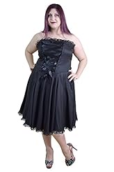Plus Size Corset   Waistline Satin/Spandex Lace  Dress