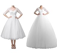 V-neck  Floral Print Natural   Waistline Lace-Up Satin  Ball Gown  Dress