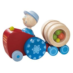 Tony Tractor Push Toy by Haba