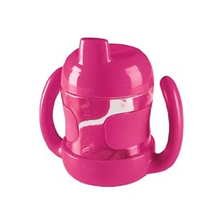 OXO Tot Sippy Cup with Handles, Pink, 7-Ounce