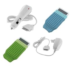CAR + Ac Home Wall Charger for Ipod Video Nano and 2 Phone Socks for Apple: Apple Iphone 4gb / 8gb / 16gb, Ipod 3g, Ipod 4g / Photo (U2 Special Edition), Ipod Classic 80gb, Ipod Mini, Ipod Nano, Ipod Nano (2nd Generation), Ipod Nano (3rd Generation), Ipod Photo, Ipod Touch, Ipod Video 30 Gb / U2, Ipod Video 60 / 80gb (Not for iPhone 3G !!!!)