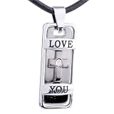 Love Celtic Cross Stainless Steel Necklaces Pendant For Men