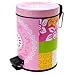 Present Time  Bathroom waste bin Muurbloem Design s/s pink