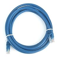 RiteAV - Cat6 Network Ethernet Cable - Blue - 7 ft.