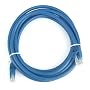 RiteAV - Cat6 Network Ethernet Cable - Blue - 7 ft.