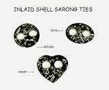 Women's Inlaid Shell Sarongs Tie by 1 World Sarongs - in your choice of various styles