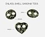 Women's Inlaid Shell Sarongs Tie by 1 World Sarongs - in your choice of various styles