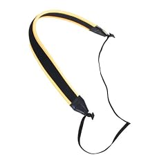Kameragurt 125cm Neopren (schwarz/gelb) f�r z.B.: Canon EOS 1100D 1000D 600D 550D 500D 450D 60D 50D 40D, 7D 5D Mark II, SX30IS SX20IS, Nikon D5100 D5000 D3100 D3000 D90 D80, Sony Alpha A77 A65 A55 A33 A850 A550 A500 A380, Olympus E-5 E-3 E-30 E-620, Pentax K-x K-r K-m K-7 K20D K200D uva.
