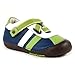 Momo Baby Boys First Walker/Toddler Z-Strap Sneaker Leather Shoes