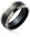 Jewelry : 8mm Black Titanium Wedding Band