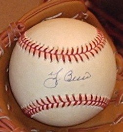 Yogi Berra Signed Official American League Baseball