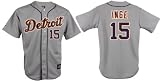 Inge #15 Detroit Tigers Majestic Replica ROAD Jersey - Small