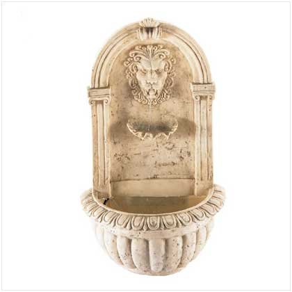 Lion Head Wall Water Fountain