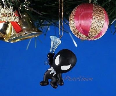 *K1024_A4 Decoration Xmas Ornament Home Decor Marvel Superhero Black Spider-Man Diorama Toy Model (Original from TheBestMoment @ Amazon)