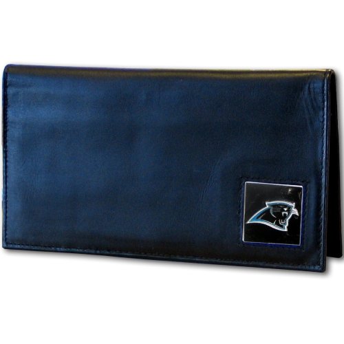 NFL Carolina Panthers Leather Checkbook Cover