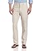 Cubavera Men's Linen And Cotton Herringbone Textured Pants (Waist Size 30 - 54 Big & Tall), Natural Linen, 34W x 30L